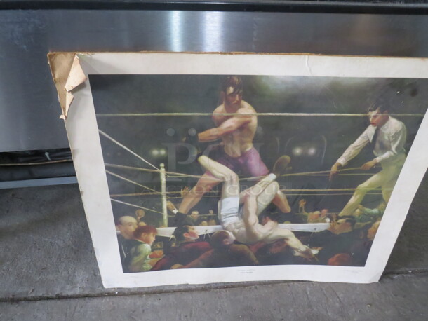 One Vintage Picture. 28.5X22.5 - Image 1 of 2