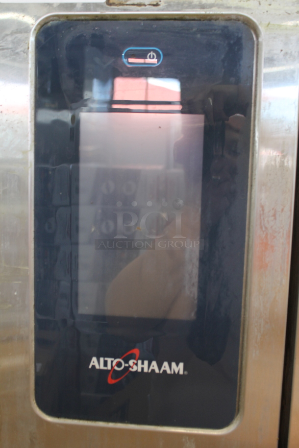 2021 Alto Shaam CTP10-10E Stainless Steel Commercial Electric Powered Combi Convection Oven on Stand. 208-240 Volts, 3 Phase. - Image 3 of 6