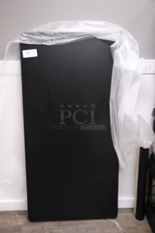 BRAND NEW Black Tabletop 60"x30" 
