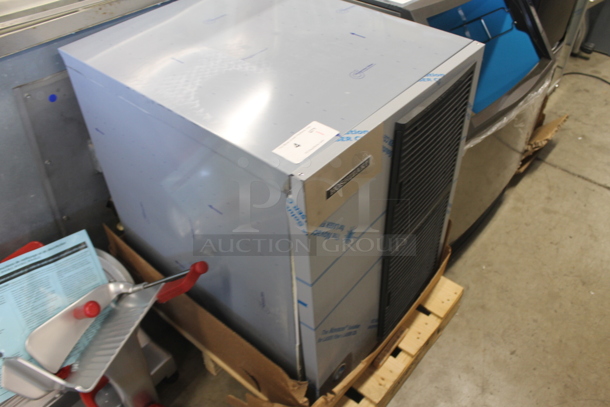 BRAND NEW SCRATCH AND DENT! 2023 Hoshizaki KM-350MAJ Commercial Stainless Steel Ice Maker. 115V, 1 Phase.  - Image 2 of 7