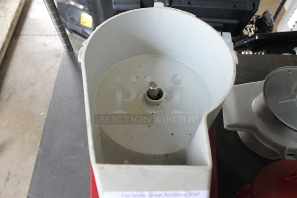 Robot Coupe R2 Ultra Metal Commercial Countertop Food Processor w/ Blade. Tested and Does Not Power On - Image 5 of 7