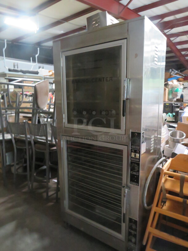One NUVU Oven Proofer On Casters. Unable To Test. Model# OP-2LFM. 120/208 Volt. 3 Phase. 35X24X84 - Image 2 of 2
