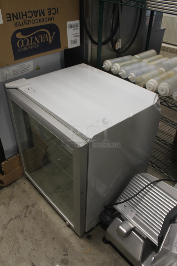 BRAND NEW SCRATCH AND DENT! Excellence CTF-3HC Commercial Stainless Steel Electric Countertop Display Freezer With Polycoated Shelves. 110-120V. Tested and Powers On But Does Not Get Cold
 - Image 2 of 6