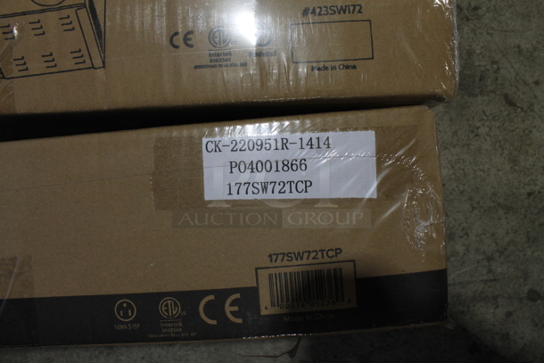 2 BRAND NEW! Avantco 177SW72TCP Stainless Steel Commercial 72" High Wattage Strip Warmer with Toggle Controls. 120 Volts, 1 Phase. 2 Times Your Bid! - Image 5 of 5
