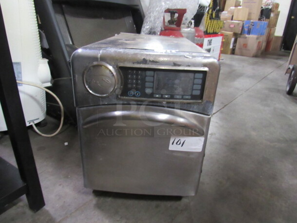 One Turbo Chef Commercial Hi Speed Microwave. Unable To Test. Model# NGO. 208/240 Volt. 3 Phase. 16X29X21 - Image 2 of 3