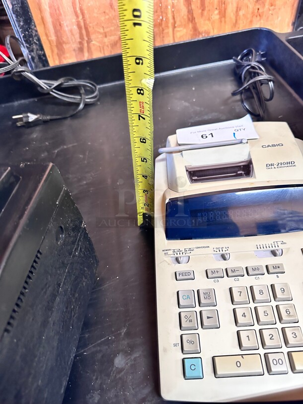 Working! Casio DR-210HD Tax and Exchange Calculator - Image 6 of 6