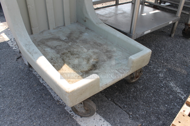 Gray Poly Baking Pan Cart on Commercial Casters. - Image 5 of 5