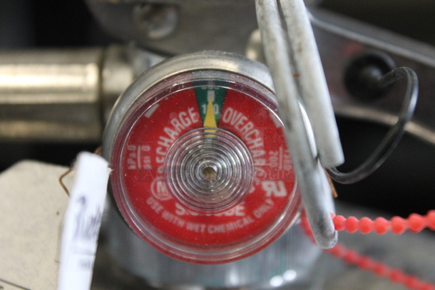 3 Various Wet Chemical Fire Extinguishers; Kitchen One, Buckeye. Buyer Must Pickup - We Will Not Ship. 3 Times Your Bid! - Image 7 of 9