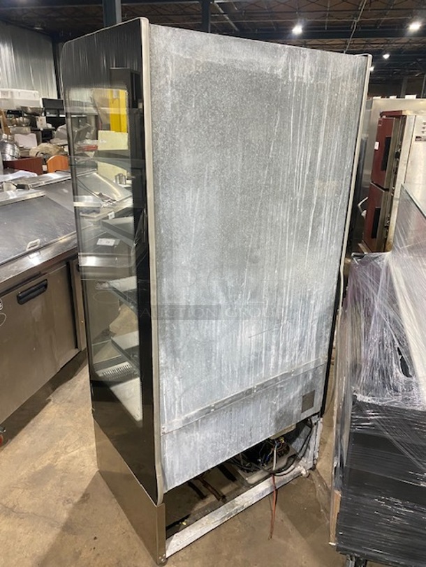 Sifa Commercial Refrigerated Open Grab-N-Go Display Case! With Pull Down Front Cover! Solid Stainless Steel! MODEL: GAEP6L096N0710 220V! - Image 3 of 5
