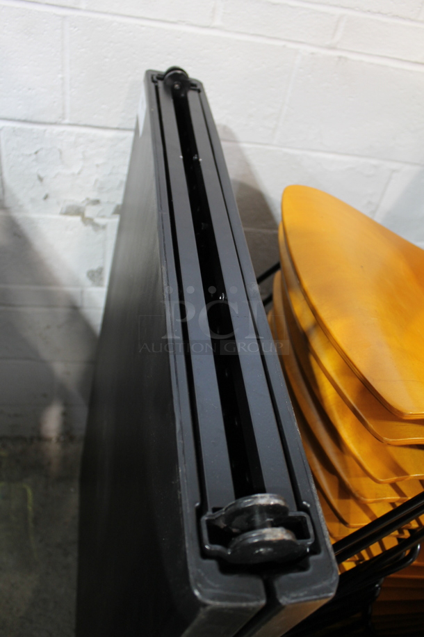 Black Folding Table. - Image 3 of 3