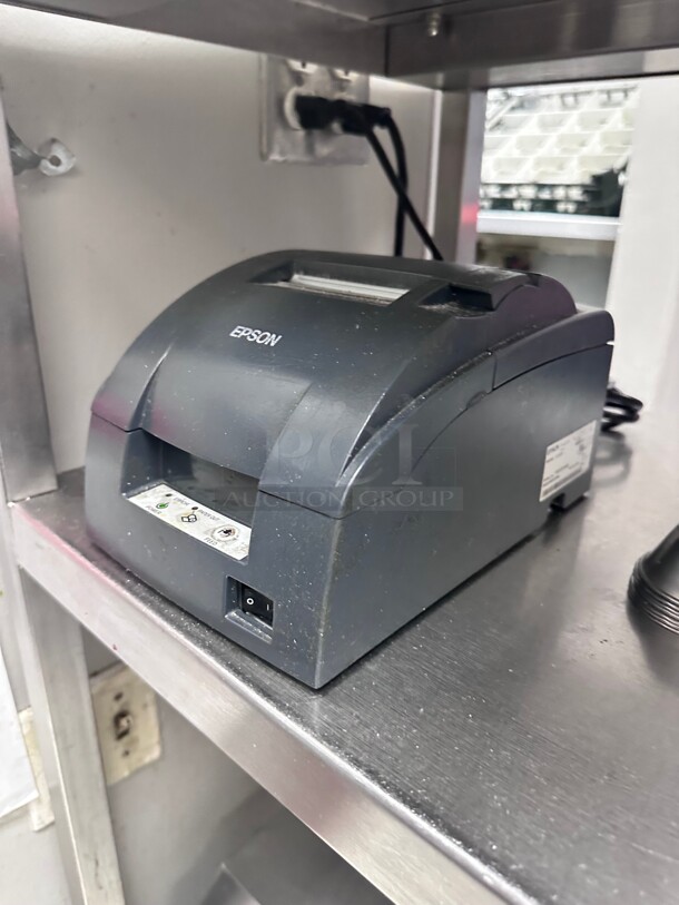 Working! Epson M188B Impact mPOS Receipt / Kitchen Printer NSF 115 Volt Tested and Working! - Image 2 of 6