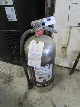 One Badger Wet Chemical Extinguisher.
