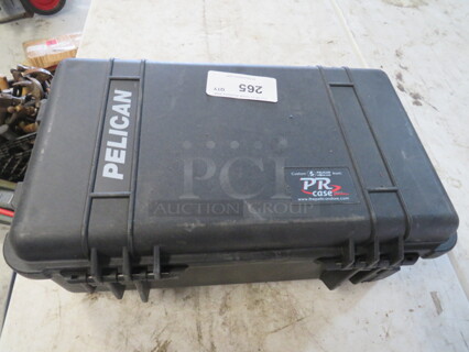 One Pelican Case.