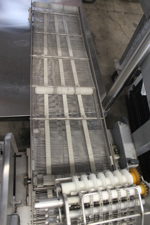 Bizerba Stainless Steel Commercial Countertop Slicer Stacker. Tested and Does Not Power On - Image 6 of 8