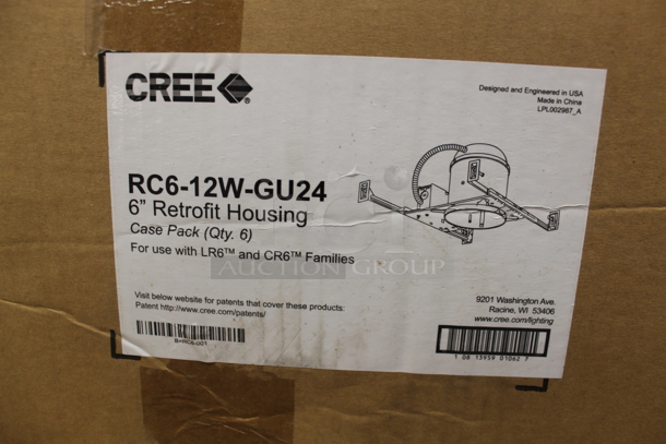 BRAND NEW IN BOX! 10 CREE RC6-12W-GU24 6