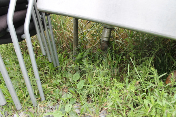 Eagle Stainless Steel Commercial 2 Bay Sink. Bays 24x24x13 - Image 2 of 5