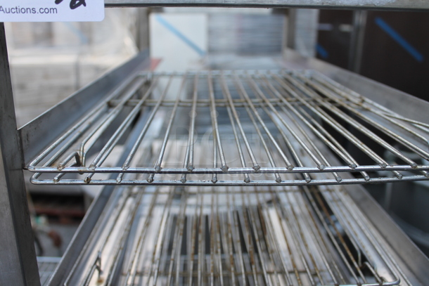 Metal Pan Transport Rack w/ Wire Racks on Commercial Casters. - Image 2 of 2