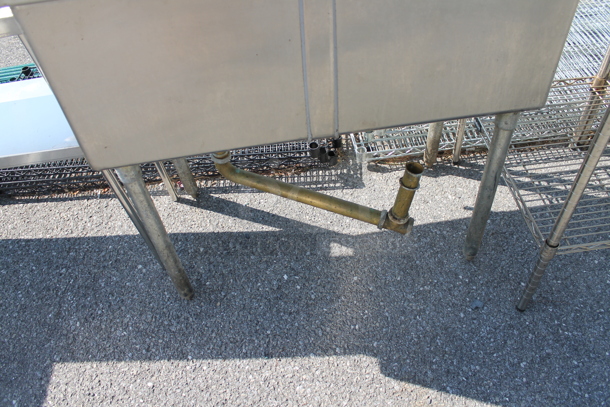 Stainless Steel Commercial 2 Bay Sink w/ Faucet and Handles. Bays 18x18 - Image 5 of 5