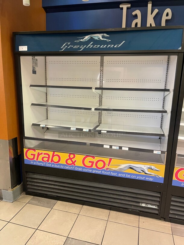 2020! True TAC-72-LD Commercial Grab and Go Merchandiser with 3 Shelves 220 Volt 1 Phase Tested and Working! 72x32x81