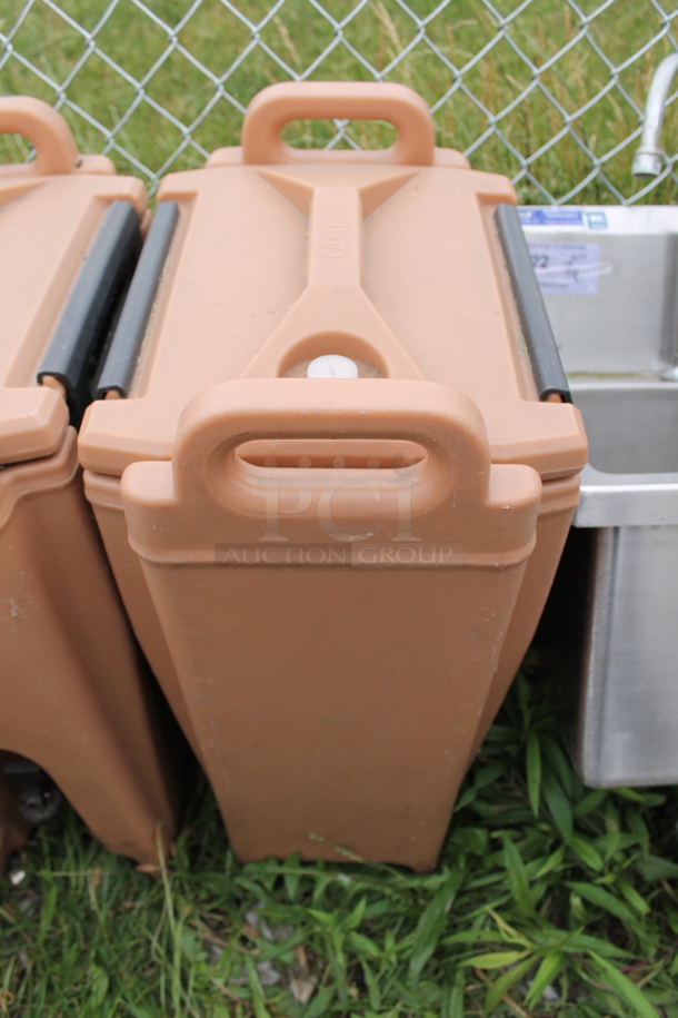 2 Cambro UC500 Light Brown Poly Insulated Beverage Holder Dispensers. 2 Times Your Bid! - Image 5 of 7