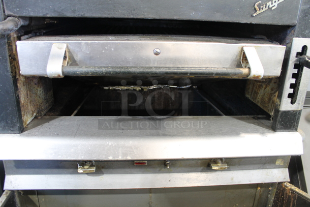 Vulcan IR7AAS Metal Commercial Propane Gas Powered Vertical Upright Broiler.  - Image 5 of 7