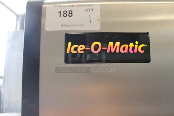 Ice-O-Matic Stainless Steel Commercial Ice Machine on Commercial Bin. - Image 2 of 5