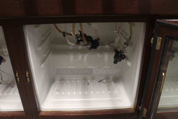 Absocold ARD241AB10R/L Wooden 12 Head Wine Dispenser w/ 3 Doors. 120 Volts, 1 Phase.  - Image 5 of 8