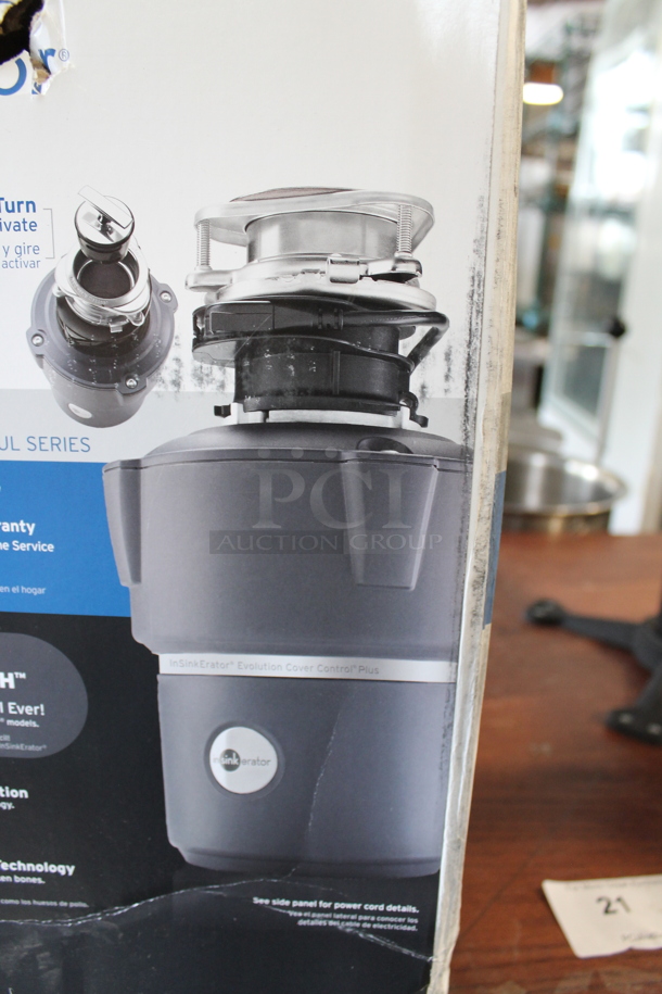IN ORIGINAL BOX! Insinkerator CVR CNTRL PLUS-5 Garbage Disposal. 120 Volts, 1 Phase.  - Image 2 of 9