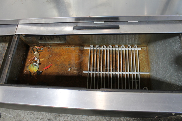 Beverage Air DW64 Stainless Steel Commercial Back Bar Bottle Cooler w/ 2 Sliding Lids. 115 Volts, 1 Phase. Tested and Working! - Image 6 of 6