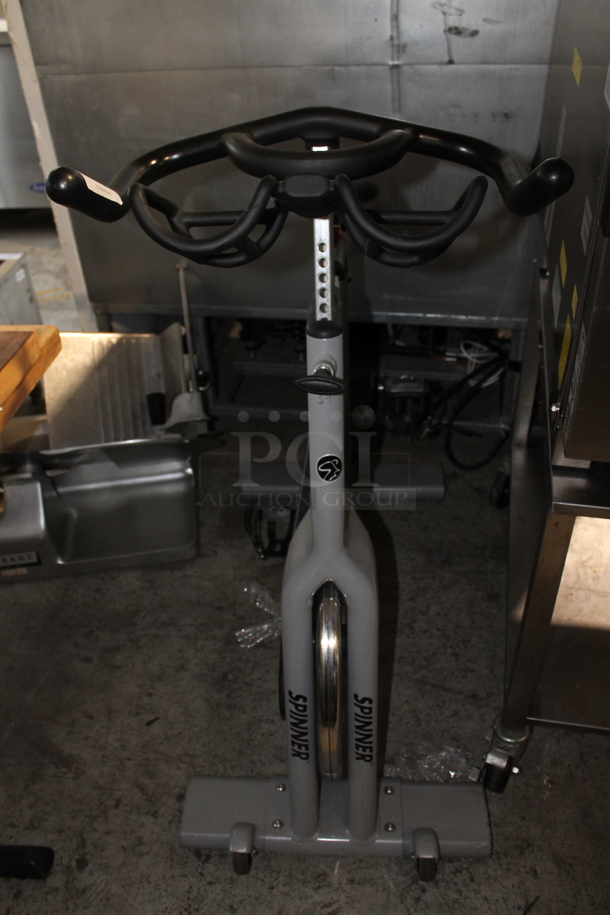 Star Trac Spinner NXT Metal Commercial Floor Style Stationary Exercise Bicycle.  - Image 2 of 10