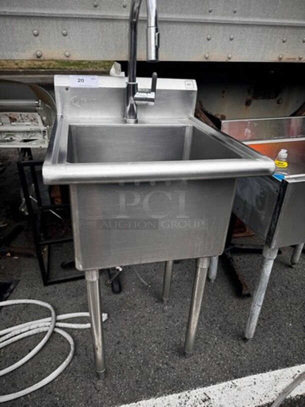 TRINITY Stainless Steel Single Compartment Sink 21X23X34  - Image 3 of 5
