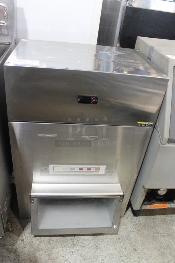 Silver King SK2SB/C14 Stainless Steel Commercial Countertop Lettuce Crisper. 115 Volts, 1 Phase. Tested and Working!
