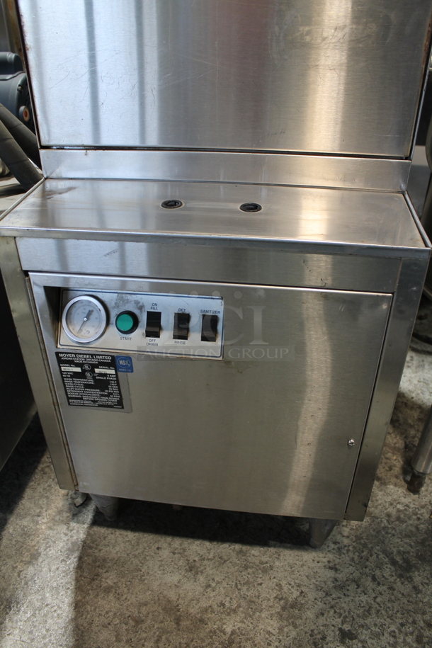 Moyer Diebel MD18-1 Stainless Steel Commercial Undercounter Dishwasher. 120 Volts, 1 Phase. - Image 3 of 6