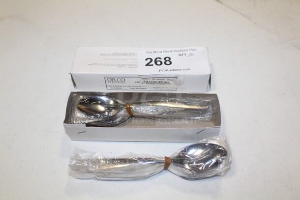 NEW IN BOX! 30 Boxes (24 Count Each) Delco Windsor Soup Spoons 30X Your Bid! 
