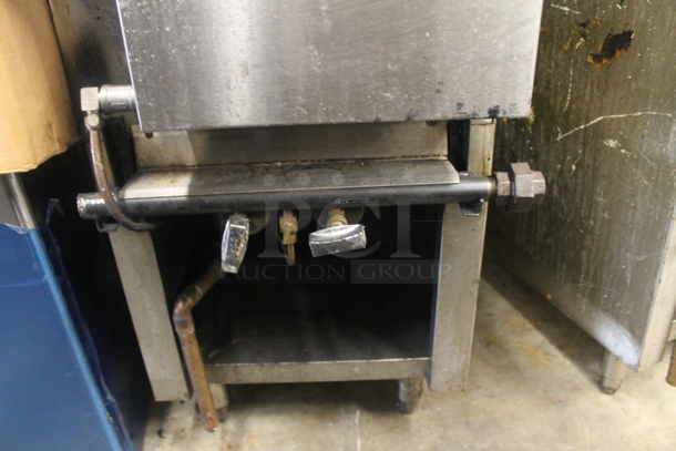 Stainless Steel Commercial Natural Gas Powered Deep Fat Fryer. - Image 4 of 4