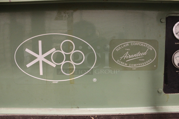 Sullair 16BS-60L ACAC Green Metal Floor Style Air Compressor. BUYER MUST REMOVE. - Image 8 of 8