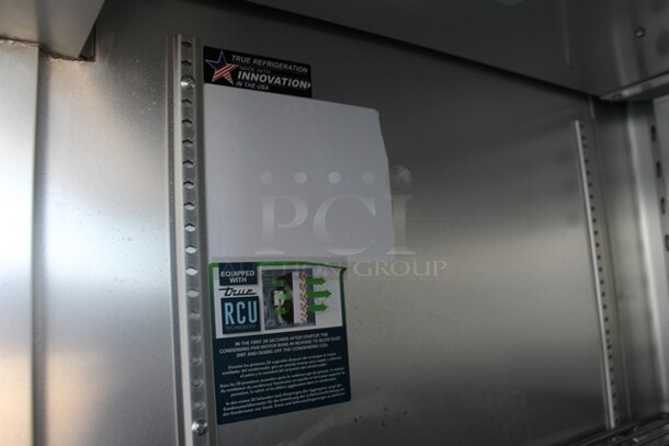 LATE MODEL! True T-19F ENERGY STAR Stainless Steel Commercial Single Door Reach In Freezer w/ Poly Coated Racks on Commercial Casters. 115 Volts, 1 Phase. Tested and Powers On But Does Not Get Cold - Image 4 of 4