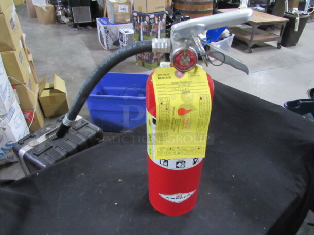 One Amerex ABC Fire Extinguisher.