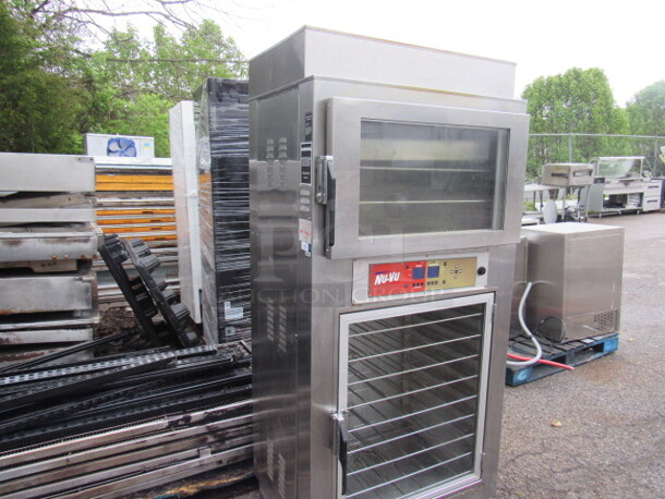 One NUVU Oven/Proofer With 11 Racks On Casters. Model# SUB-123P. 208 Volt. 3 Phase. 36X29X77.5 - Image 2 of 4