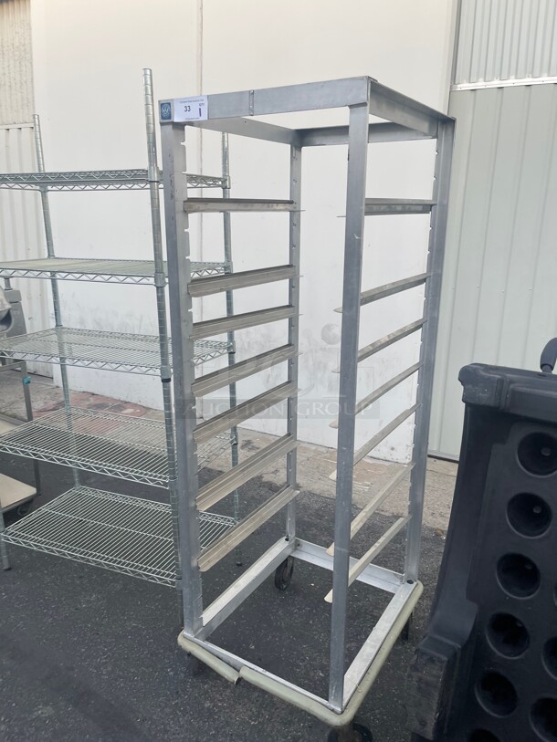 Commercial Stainless Steel Speed Rack NSF 22x25x68 - Image 7 of 7