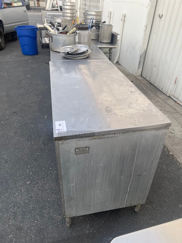Commercial Heavy Duty Stainless Steel Table NSF 48x24x34 - Image 5 of 7