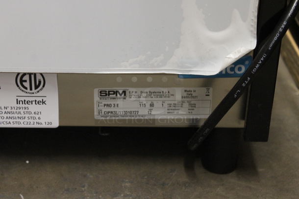 BRAND NEW IN BOX! 2021 SPM I-PRO 3 E Stainless Steel Commercial Countertop 3 Hopper Slushie Machine. 115 Volts, 1 Phase. Stock Pictures Used. Tested and Powers On But Does Not Get Cold - Image 5 of 6