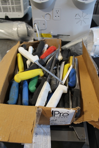 60 SHARPENED Stainless Steel Knives Including Fillet. 60 Times Your Bid!