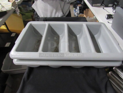One Poly Flatware Holder.