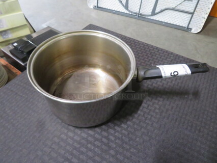 One SS Sauce Pot.