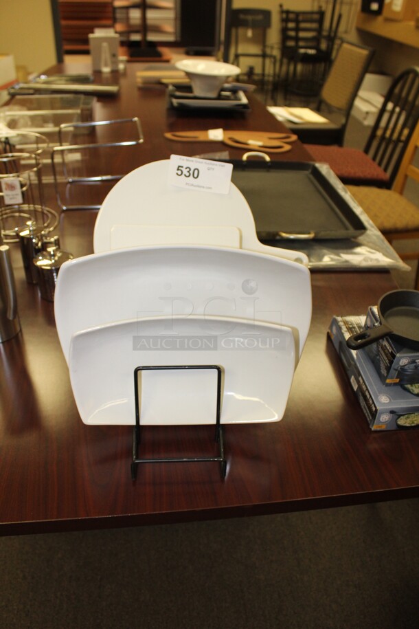 NEW! Serving Pieces. 4X Your Bid!  - Image 1 of 2