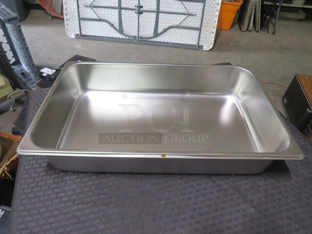 One NEW Full Size 4 Inch Deep Hotel Pan.