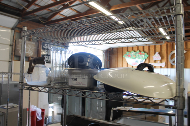 ALL ONE MONEY! Tier Lot of Various Items Including Coffee Pots and Brew Baskets - Image 2 of 4