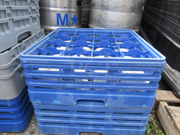 Blue Dishwasher Rack. 2XBID