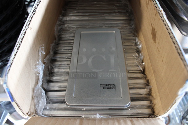 23 BRAND NEW IN BOX! Gray Check Holders. 3.5x6.5x0.5. 23 Times Your Bid!